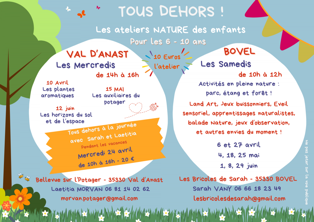 Ateliers Tous Dehors 