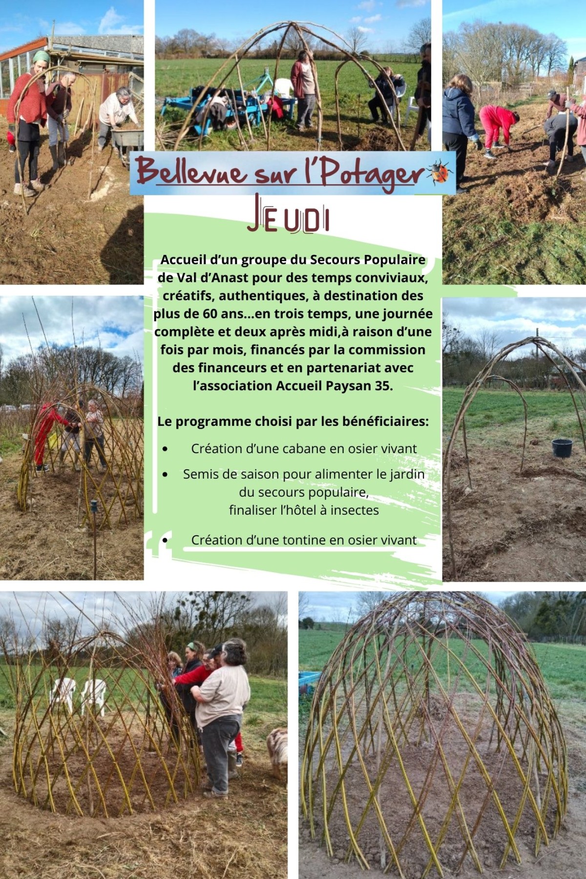 Projet "la campagne à bras ouvert"