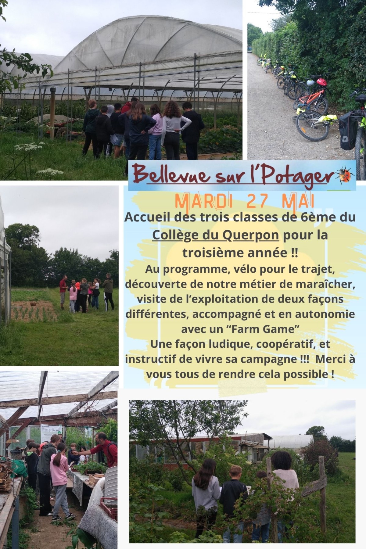Accueil 6ième Collège du Querpon