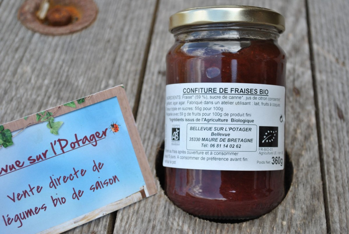 Confiture de fraises