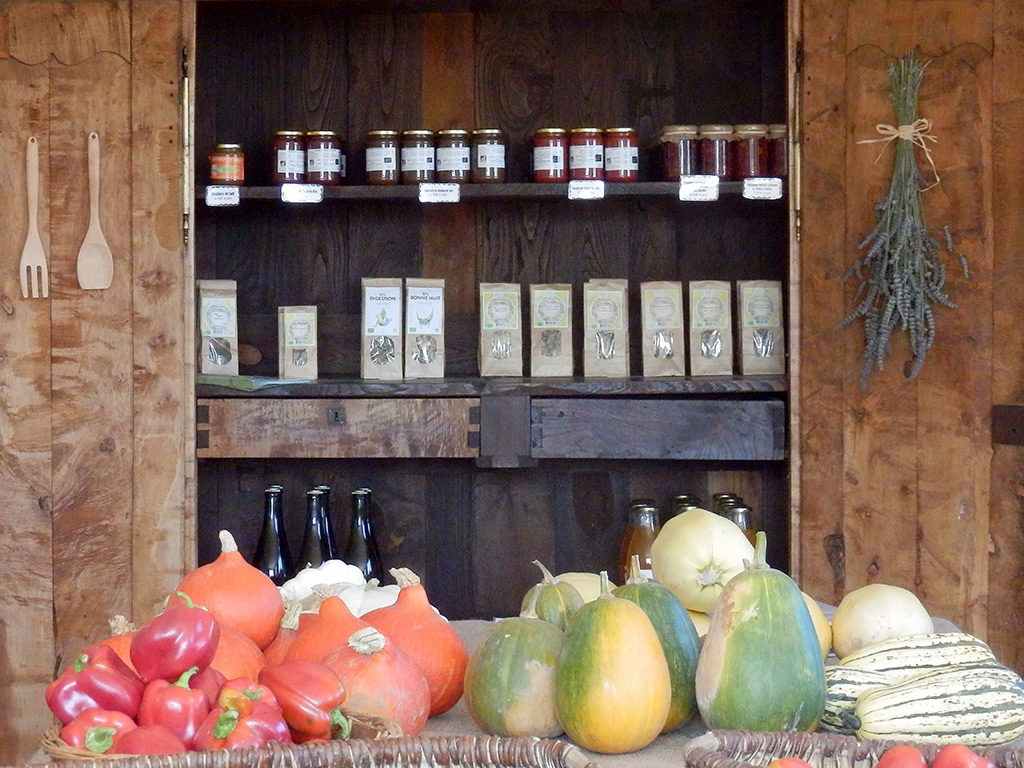 Vente de nos produits locaux et de saison